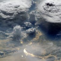 Archive: Monsoon Clouds Over Bangladesh (Archive: NASA, International Space Station, 06/03/02)